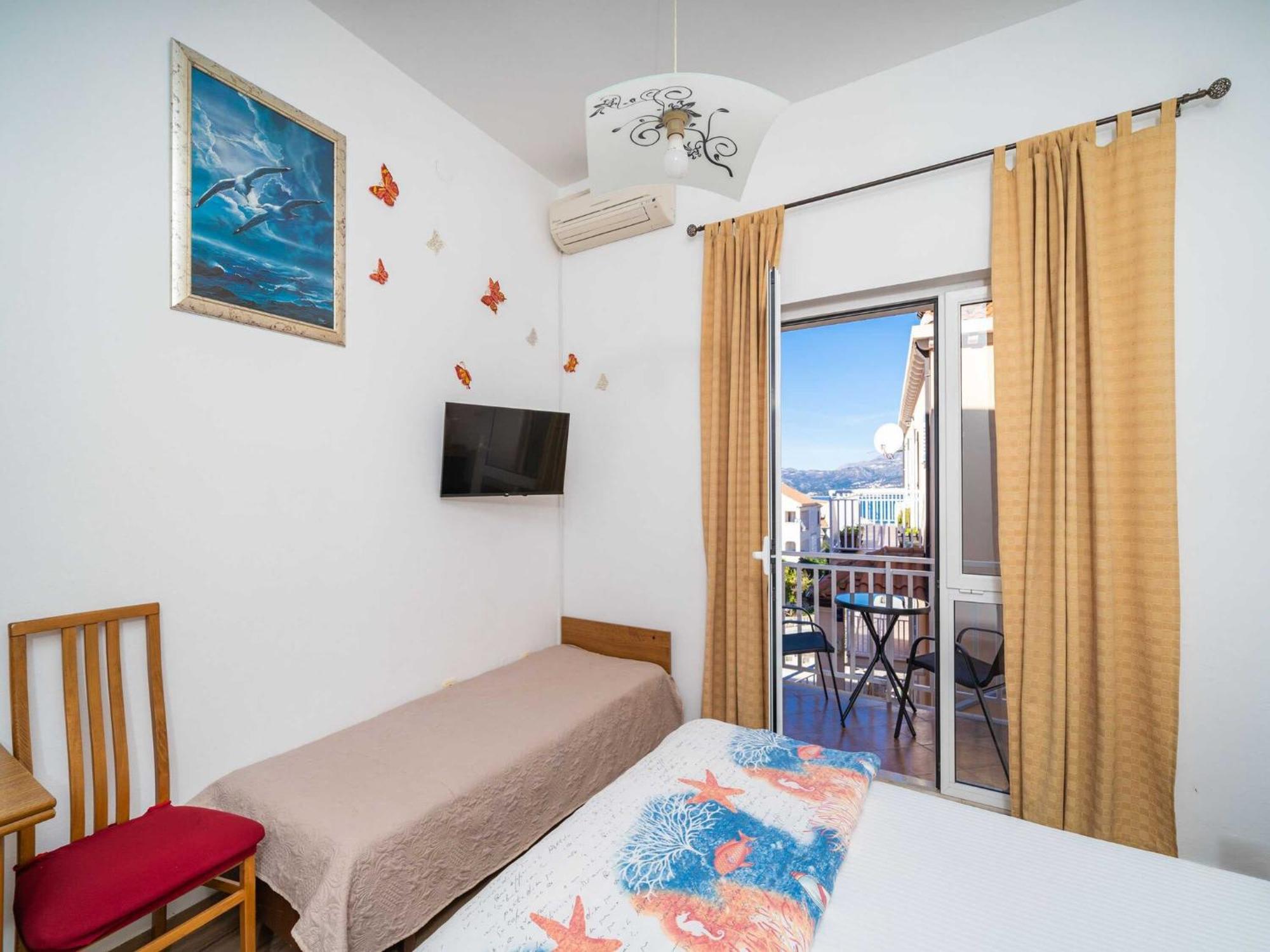 Apartments Senjo - Studio Apartment With Balcony With Side Sea View Apartman 4 Цавтат Екстер'єр фото